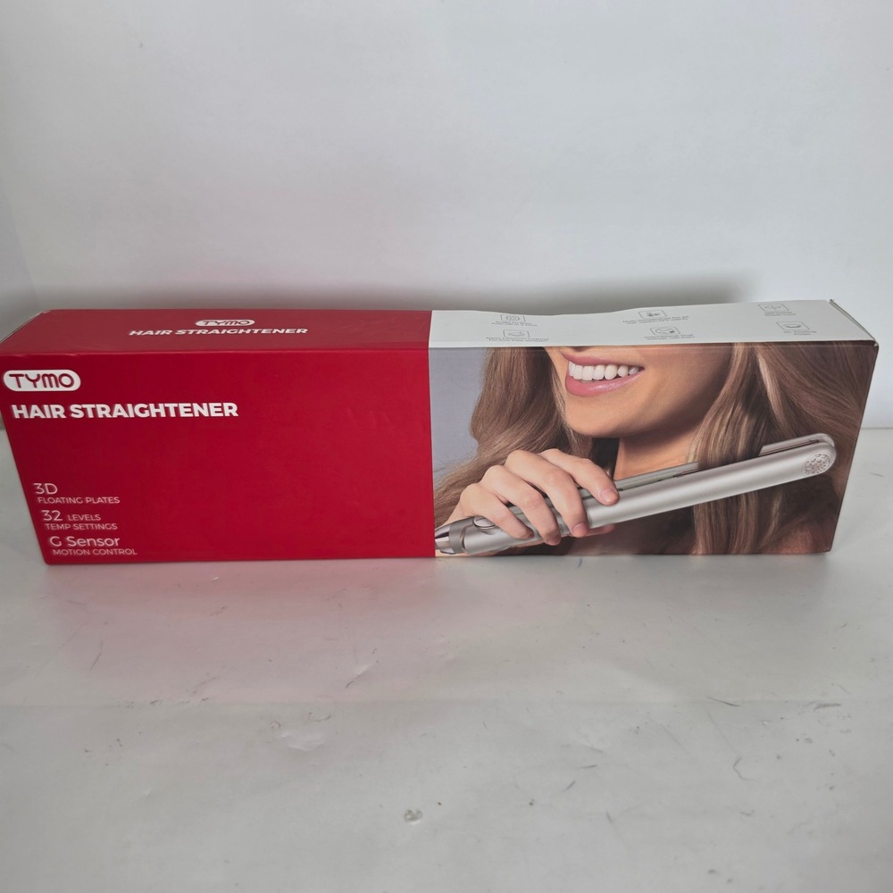 TYMO SWAY Hair Straightener 1 Inch Nano Titanium Flat Iron G-Sensor New Sealed